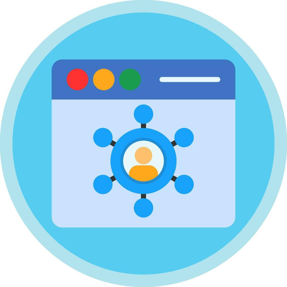 Social Media  Vector Icon Design