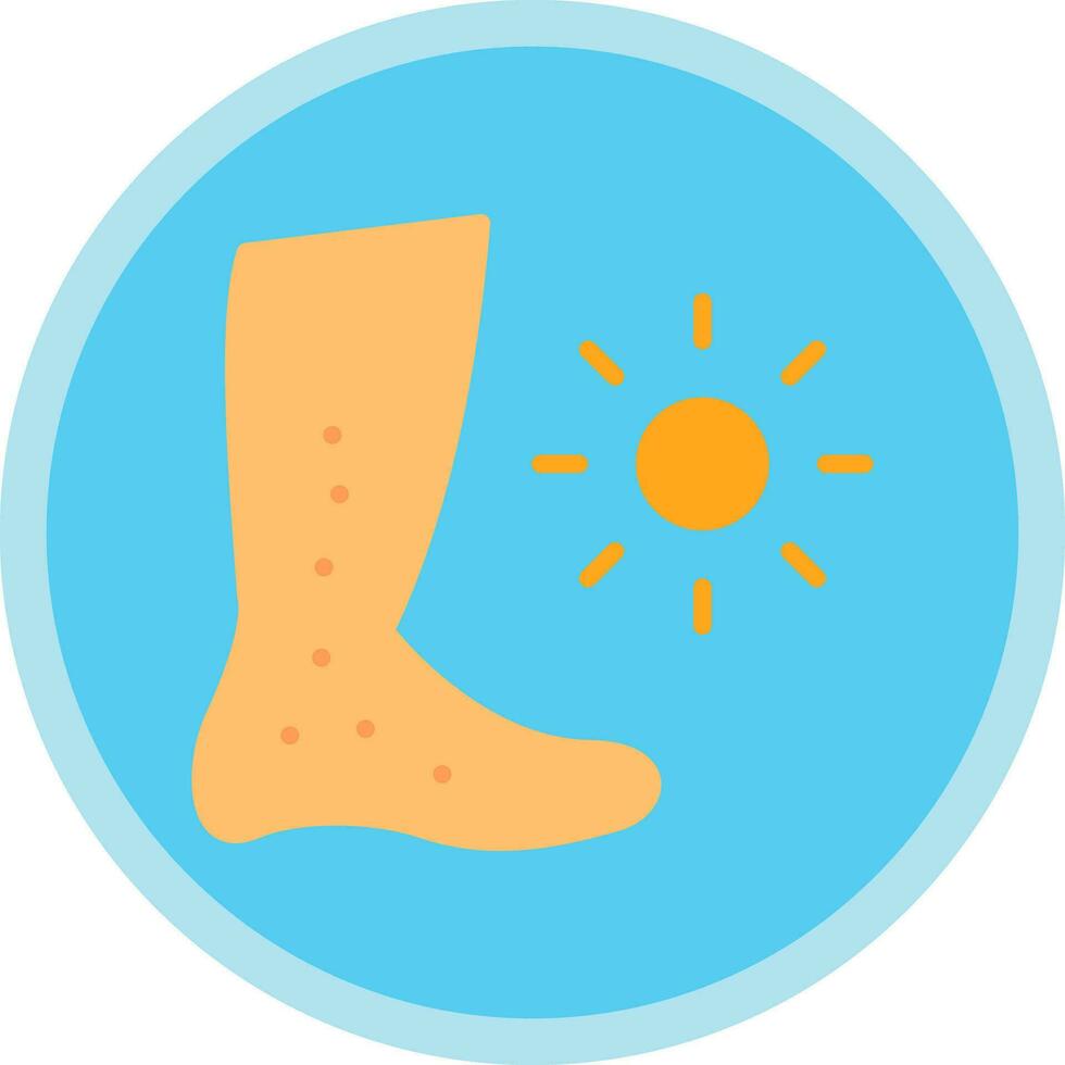 Skin Cancer  Vector Icon Design