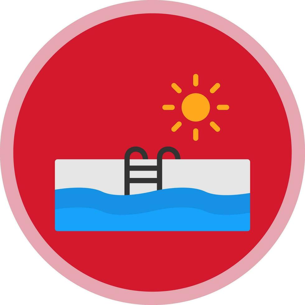 Swimming Pool  Vector Icon Design
