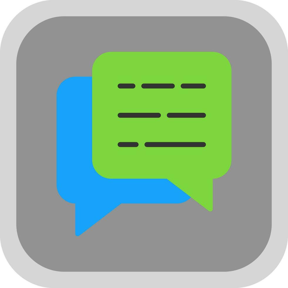 Chat Box  Vector Icon Design