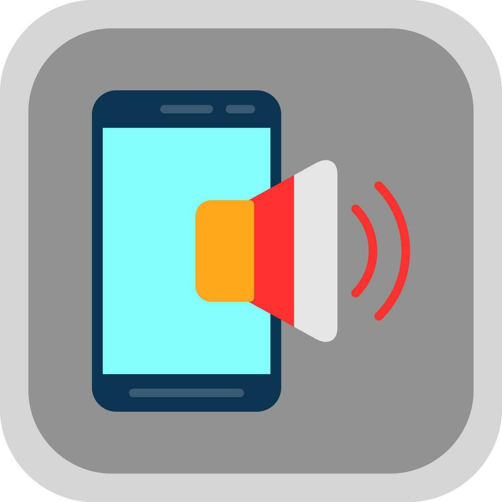 Mobile Sound  Vector Icon Design