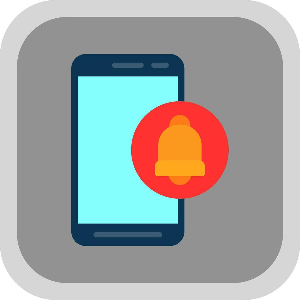 Mobile Alert  Vector Icon Design