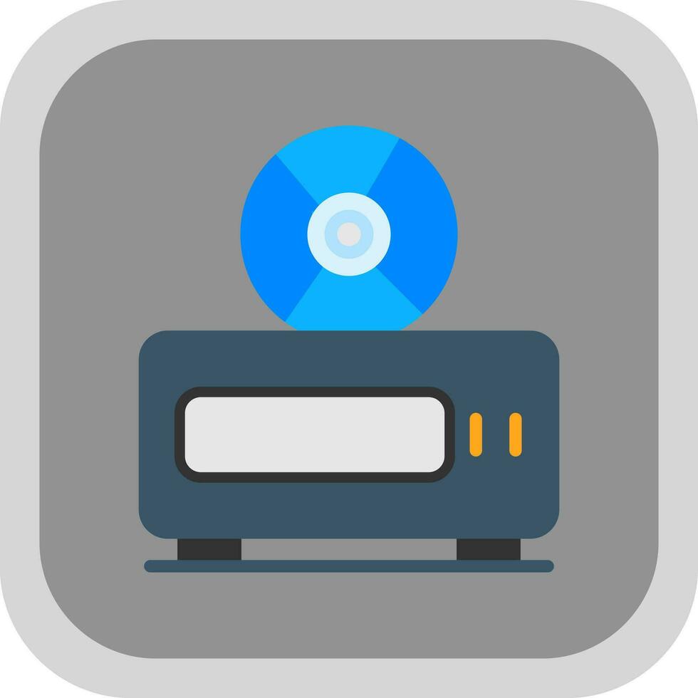 Dvd Player  Vector Icon Design