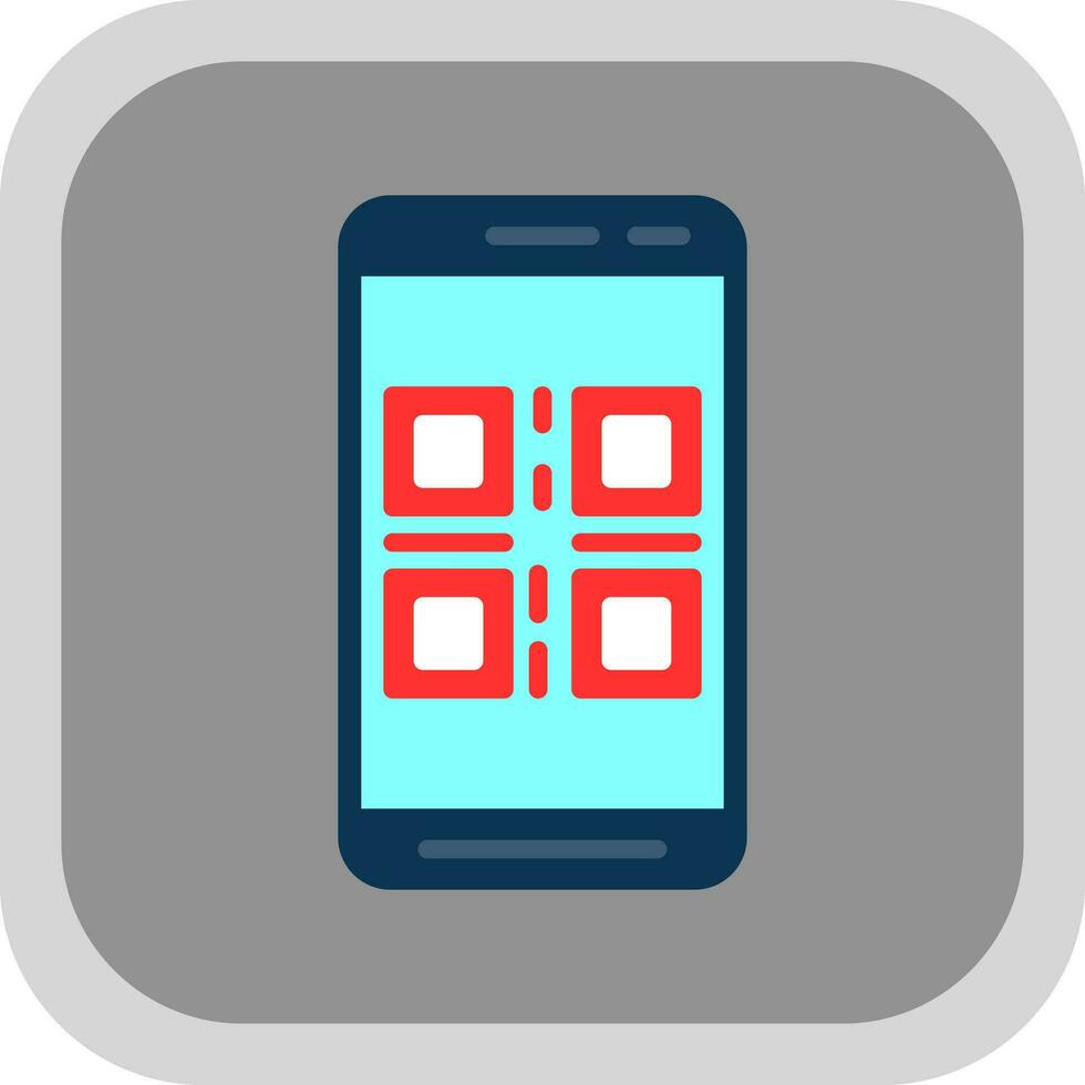 Qr Code  Vector Icon Design