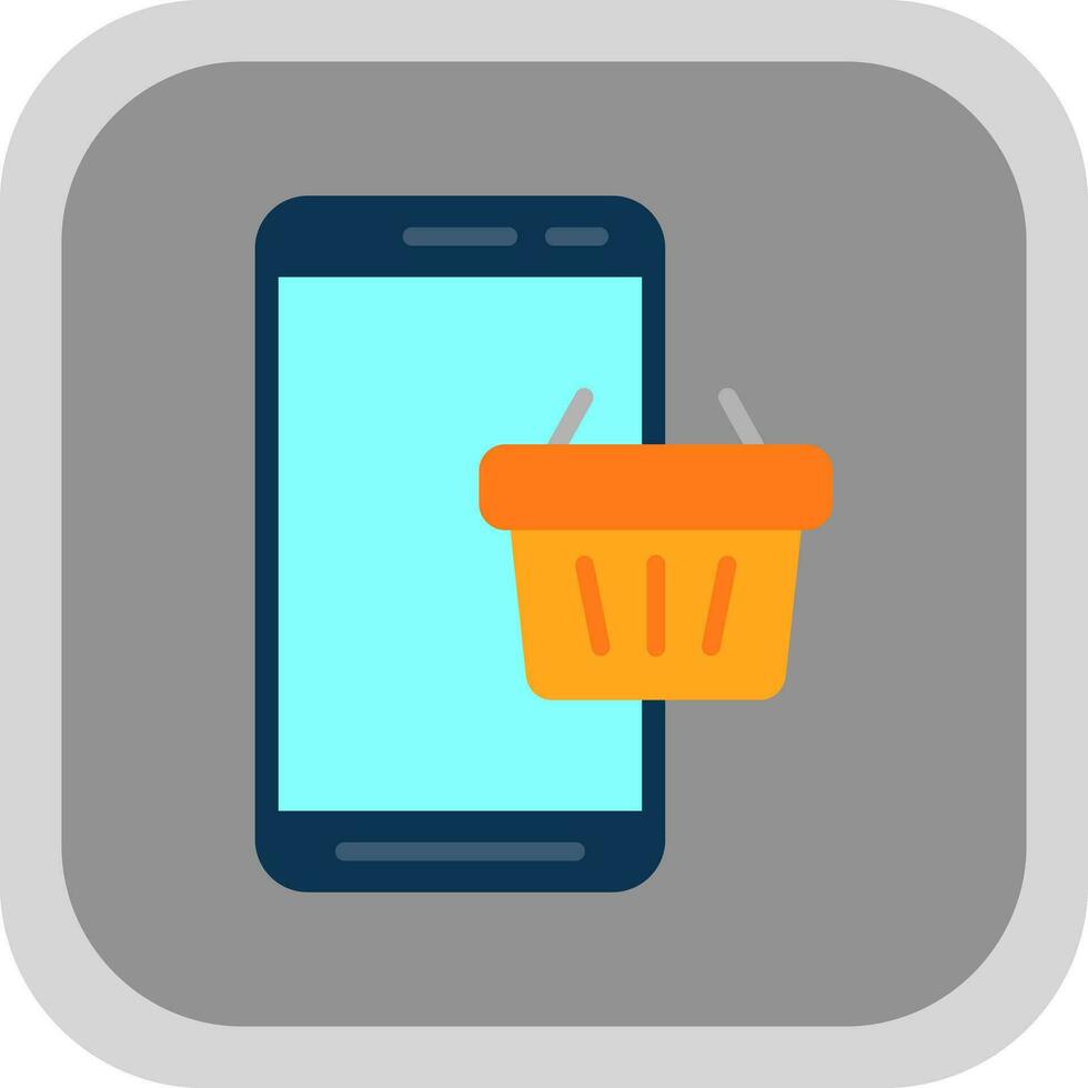Online Shopping  Vector Icon Design