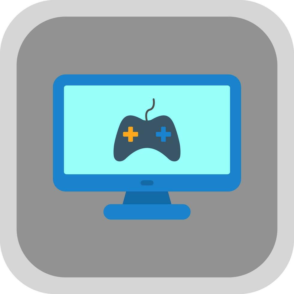 Online Game  Vector Icon Design