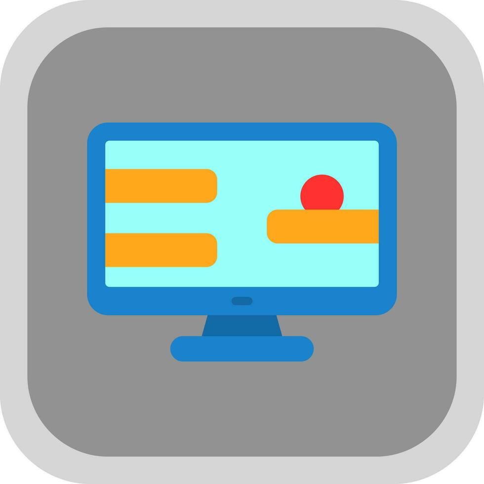 Online Game  Vector Icon Design