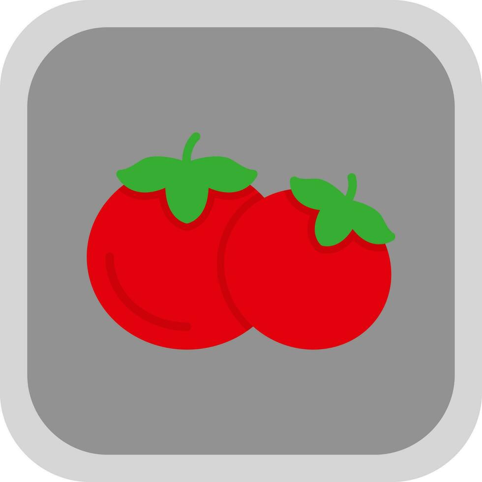 diseño de icono de vector de tomate