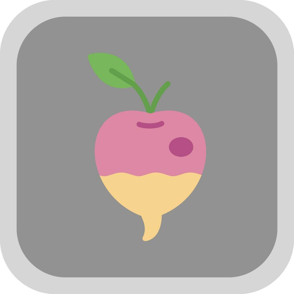 Turnip Vector Icon Design