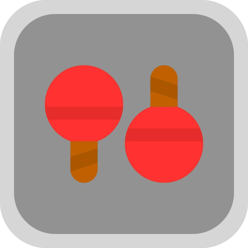 Table Tennis  Vector Icon Design