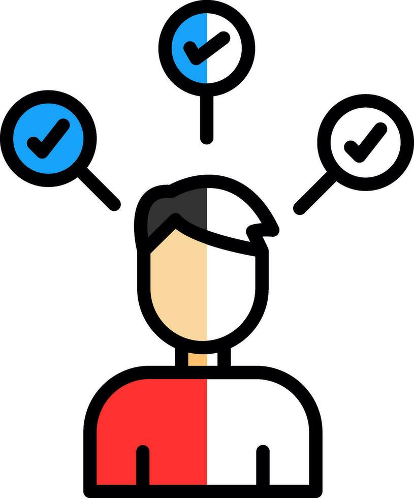 Responsibility Vector Icon Design