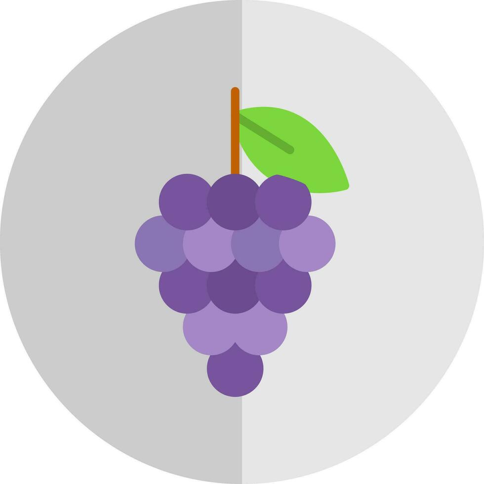 Grape Vector Icon Design