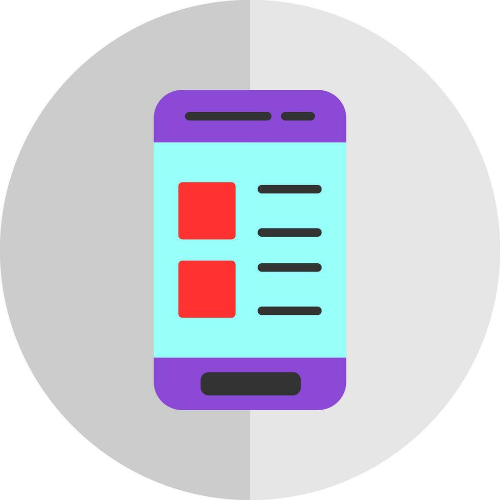 Contact List  Vector Icon Design