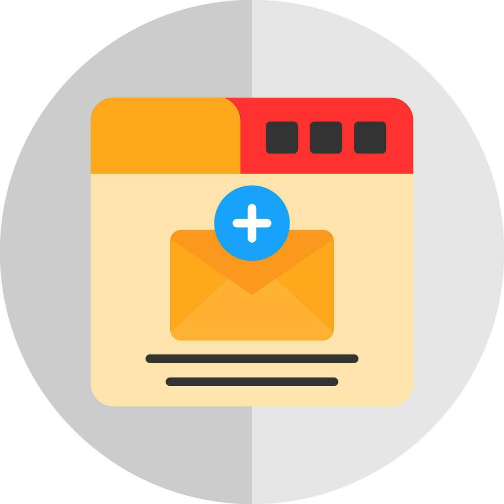 Add Email  Vector Icon Design