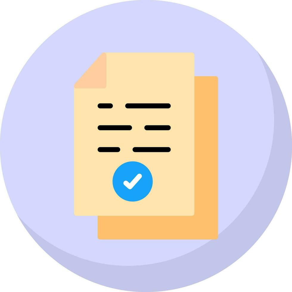 Accepted  Vector Icon Design