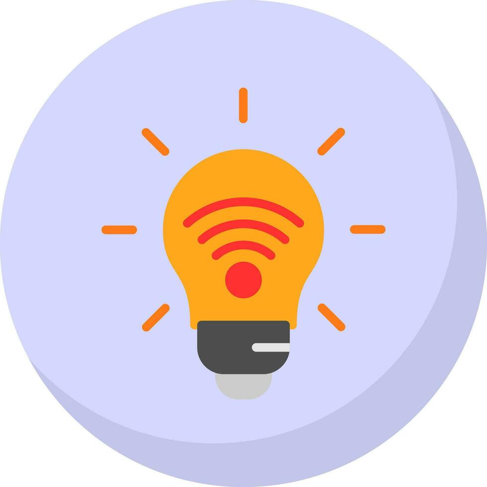Smart Light  Vector Icon Design