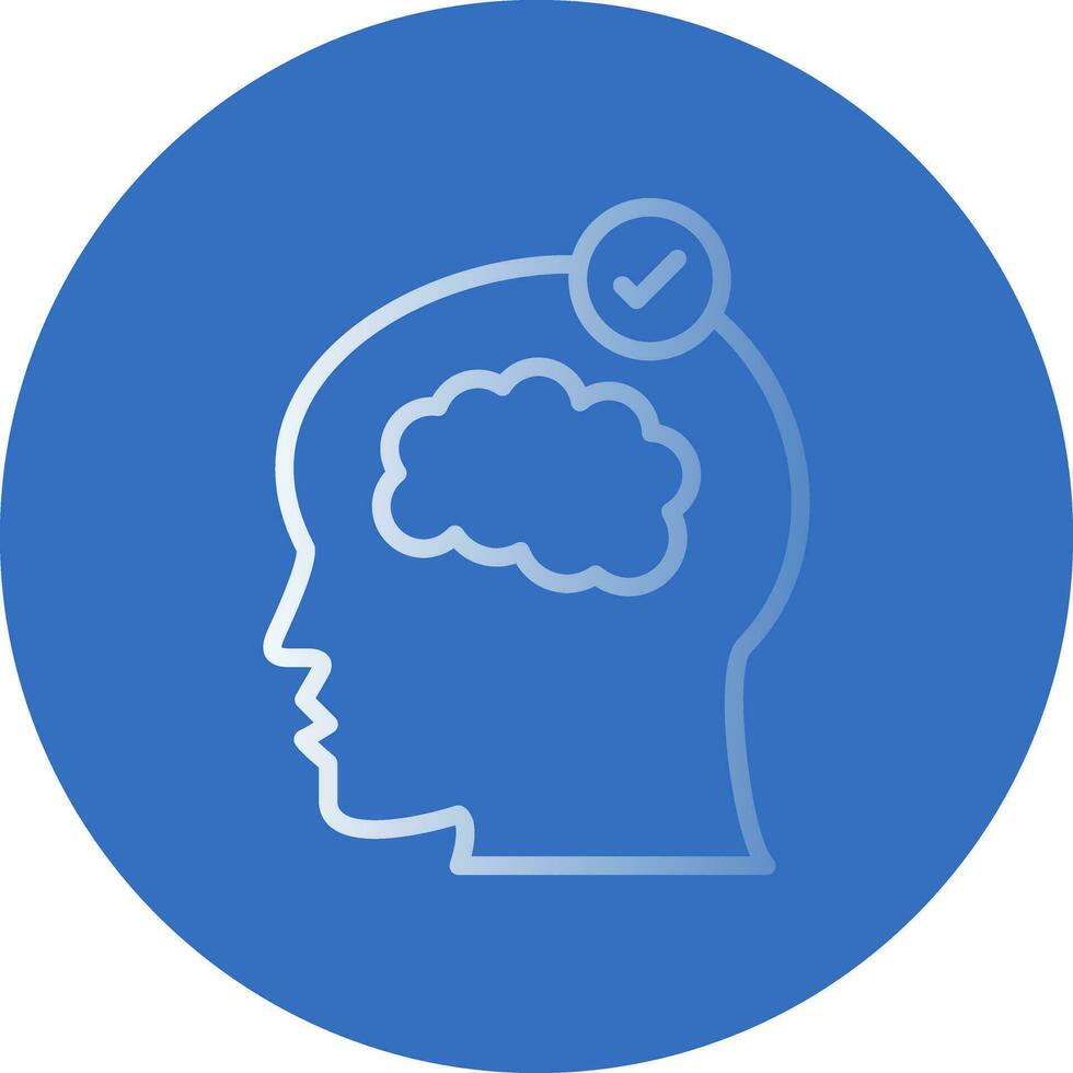Mental Disorder Vector Icon Design