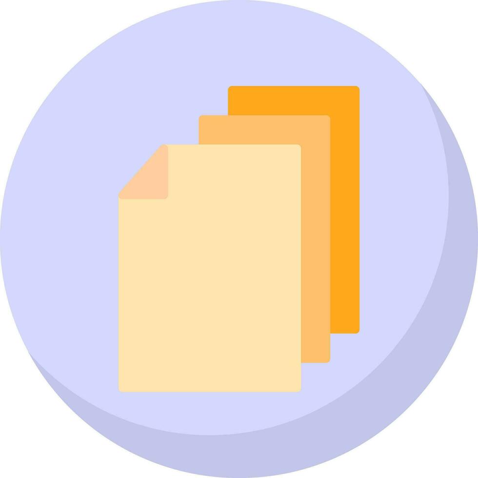 Paper  Vector Icon Design