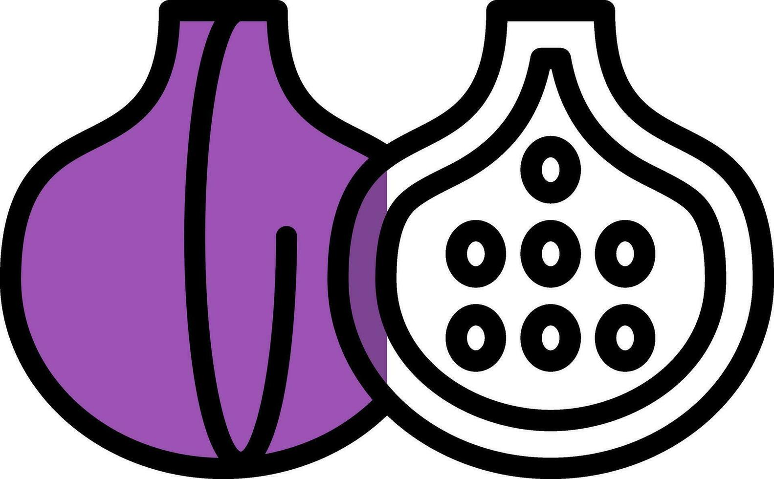 Fig Vector Icon Design