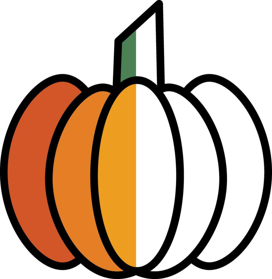 diseño de icono de vector de calabaza