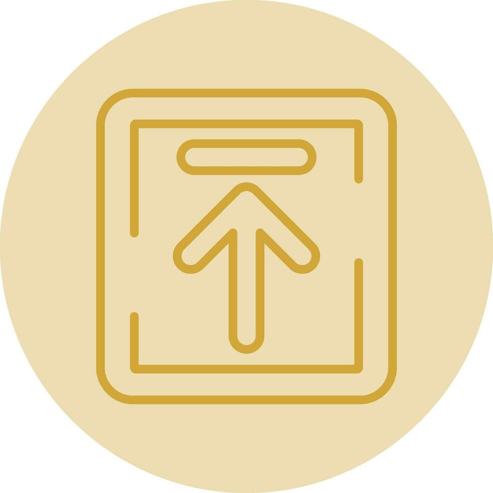 Up Arrow Upload Vector Icon Design