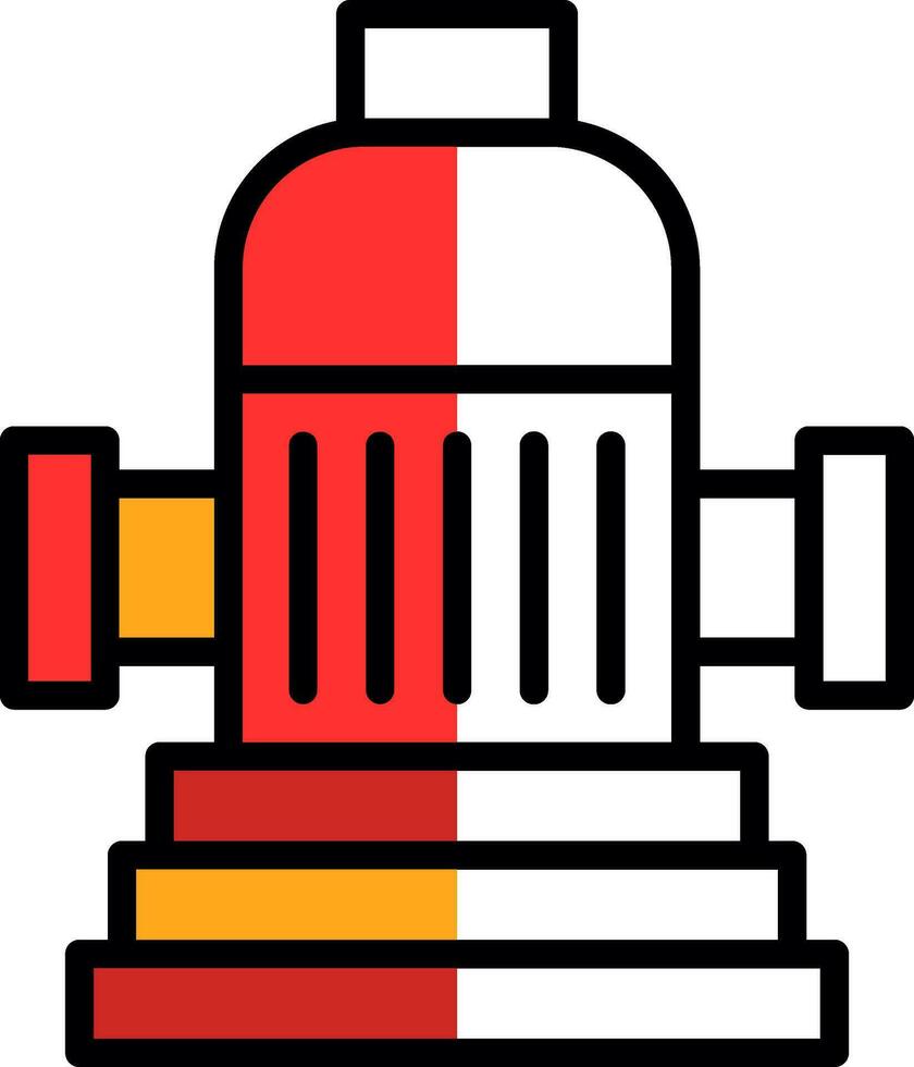 Fire Hydrant  Vector Icon Design