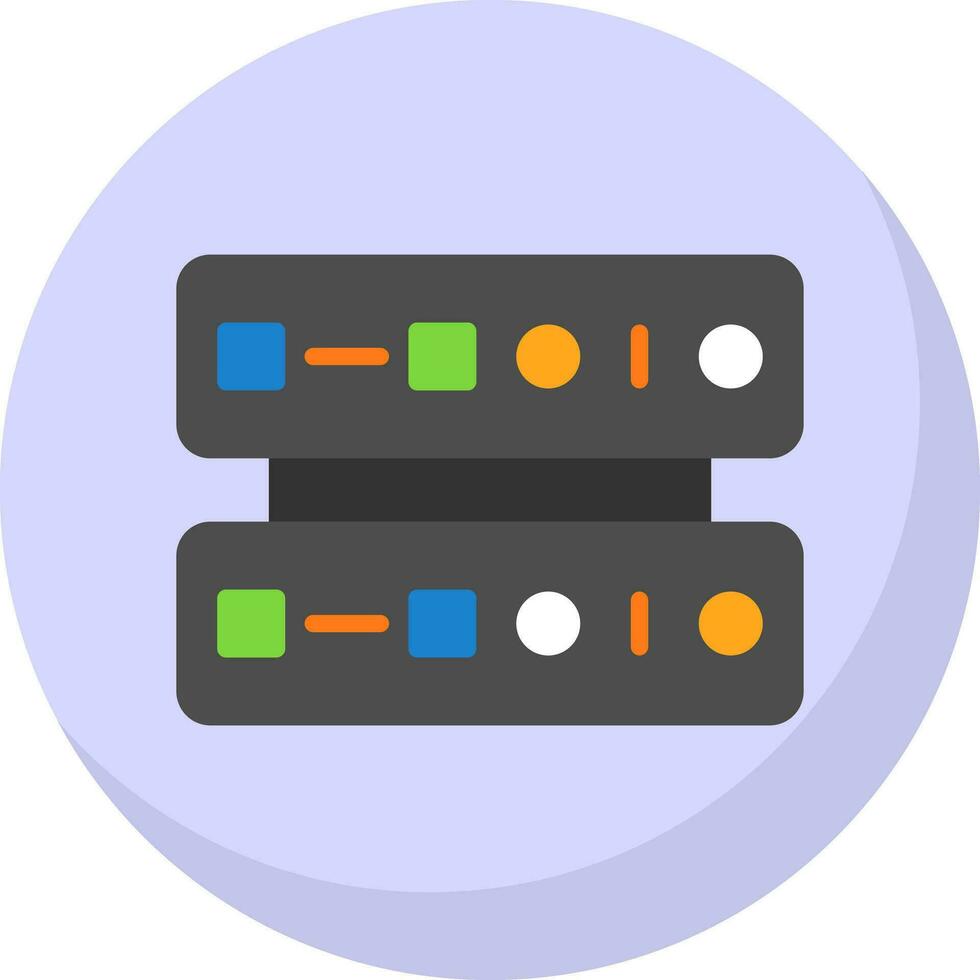 Server  Vector Icon Design