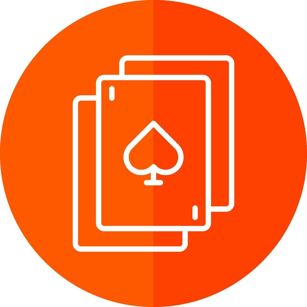 Playing Card  Vector Icon Design