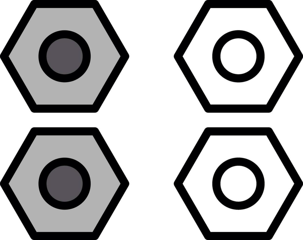 Nuts  Vector Icon Design