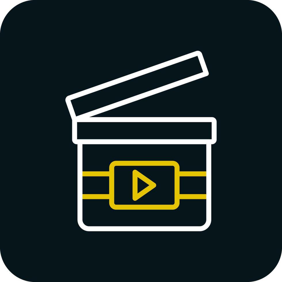 Clapperboard  Vector Icon Design