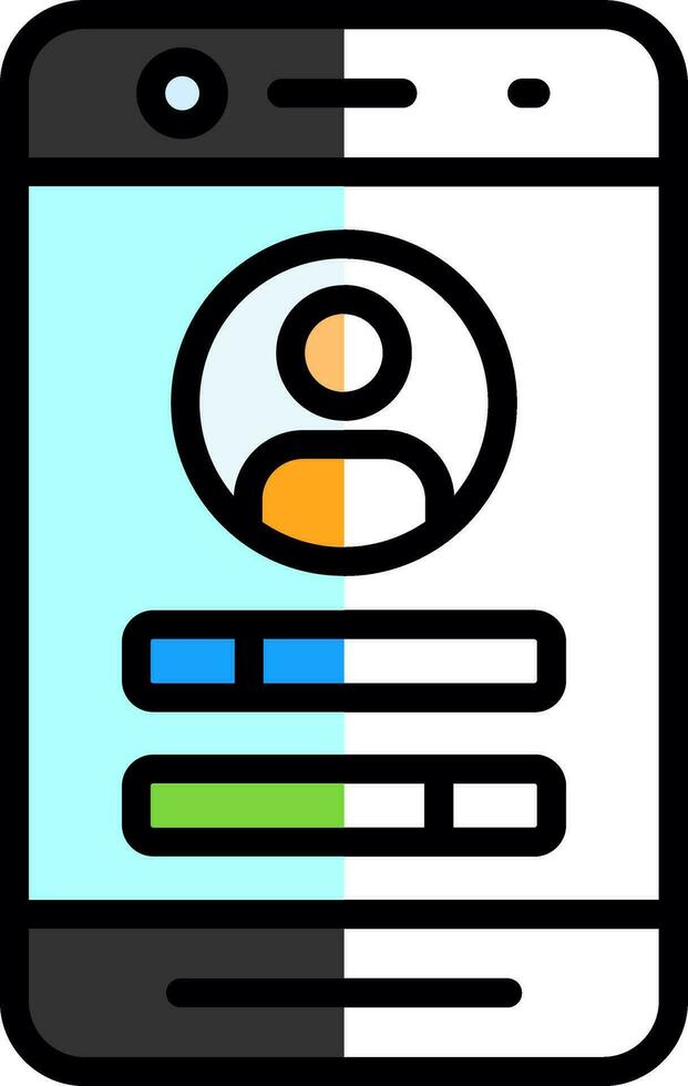 Login  Vector Icon Design
