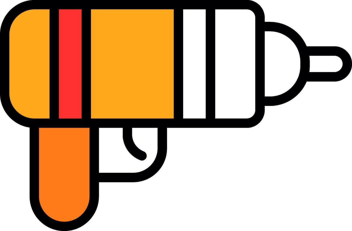 Water Gun  Vector Icon Design