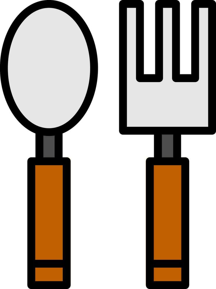Baby Cutlery Vector Icon Design