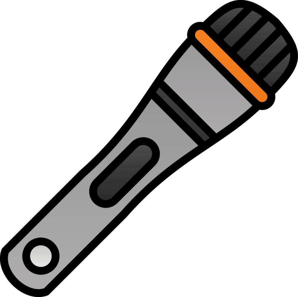 Mike Vector Icon Design