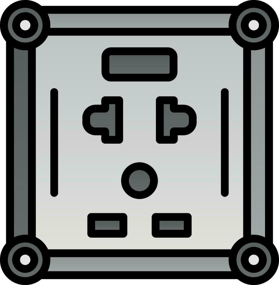 Socket Vector Icon Design