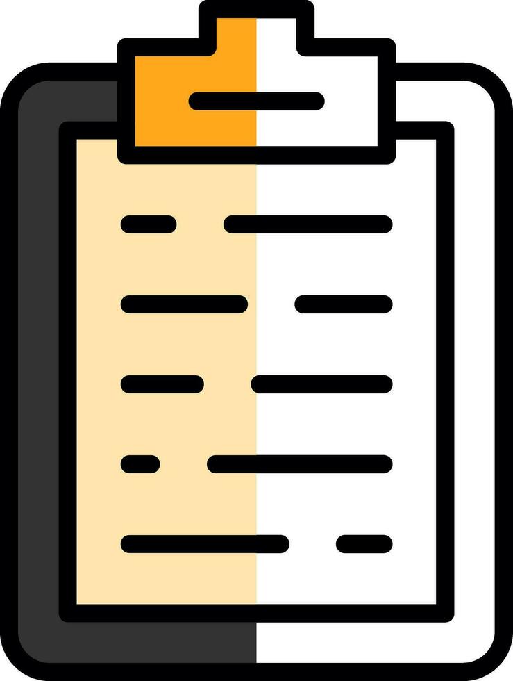 List  Vector Icon Design