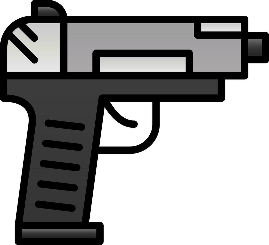 Gun Vector Icon Design
