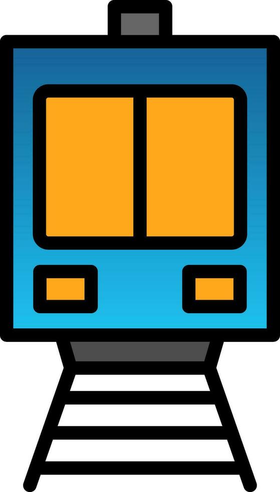 Train Vector Icon Design