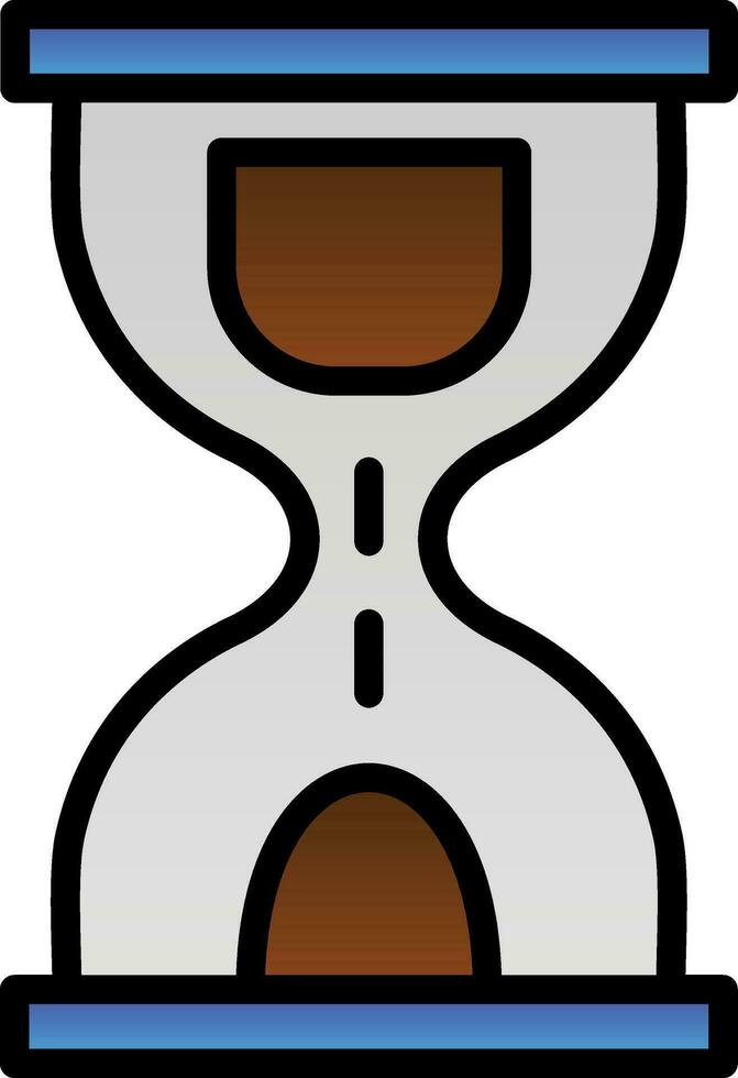 Hourglass Vector Icon Design