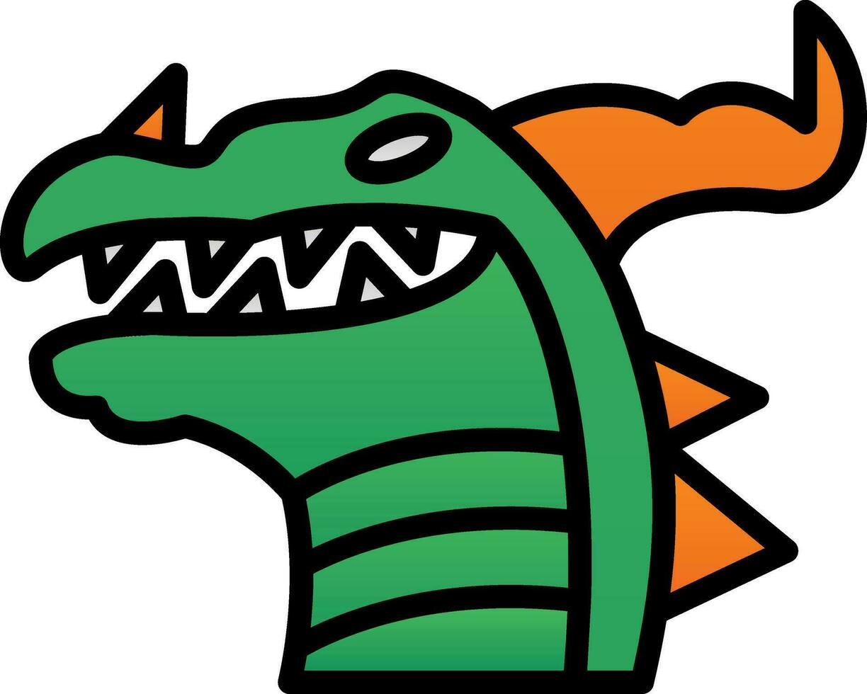 Dragon Vector Icon Design