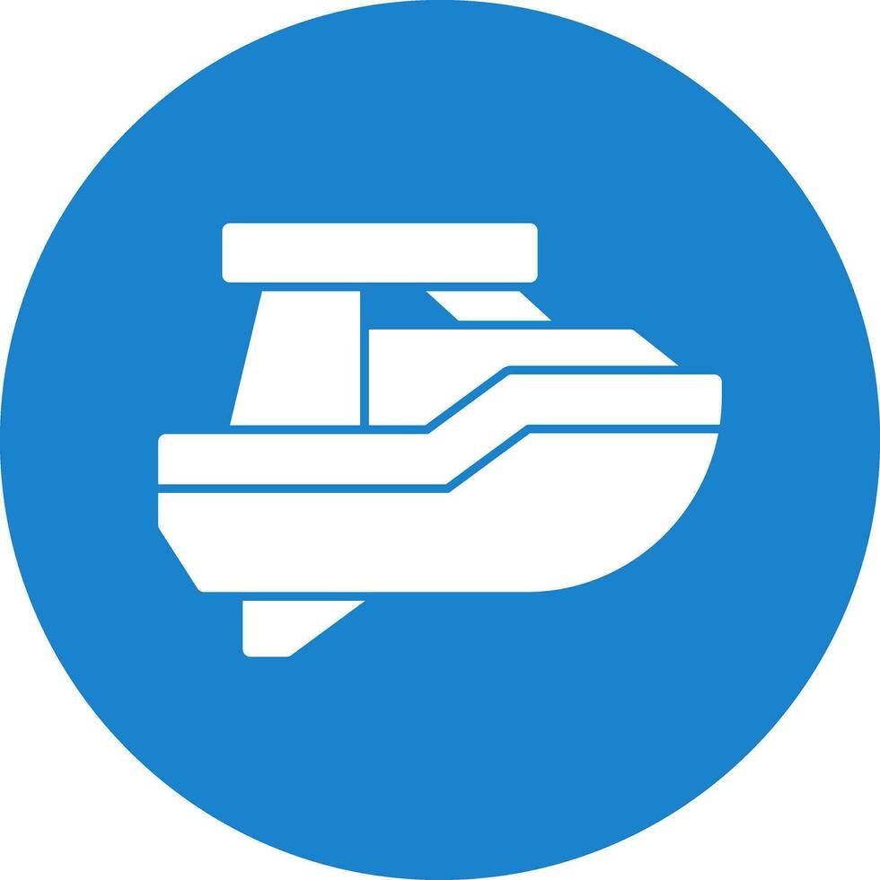 Boat Vector Icon Design