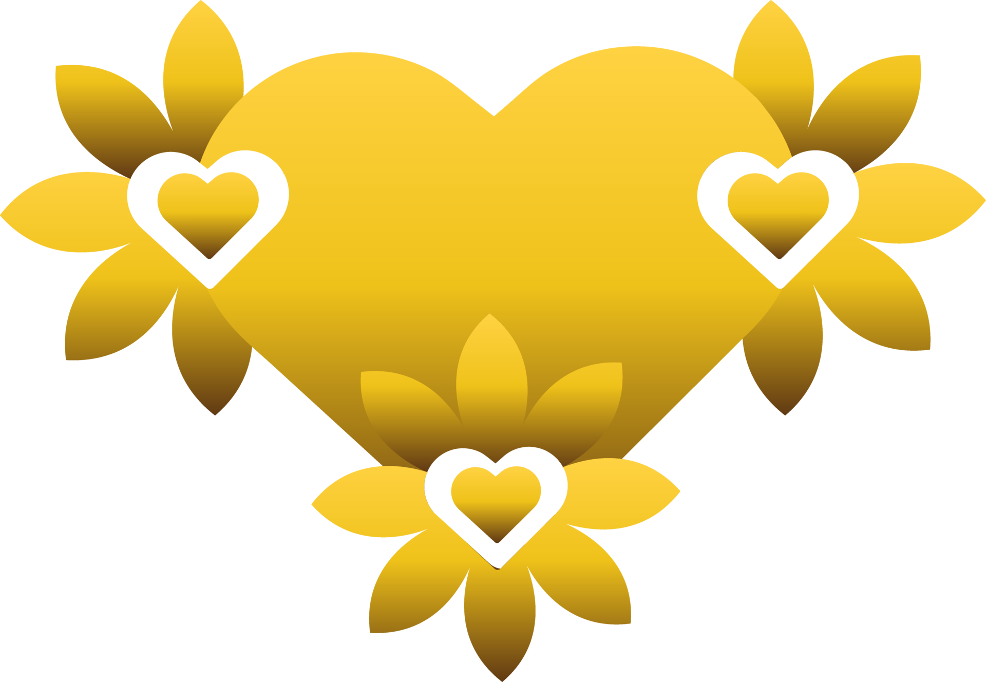 gold love ornament 28040969 PNG