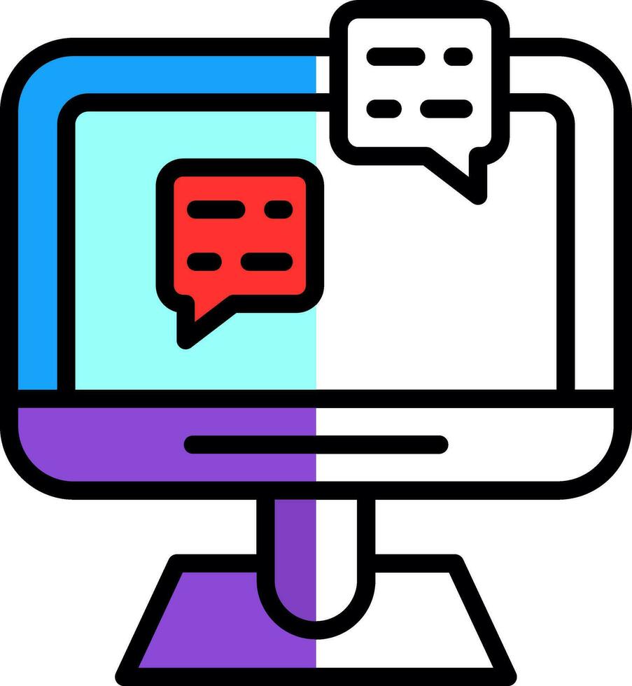 Conversation  Vector Icon Design