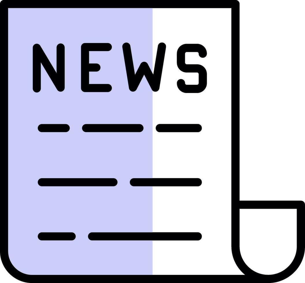 News  Vector Icon Design