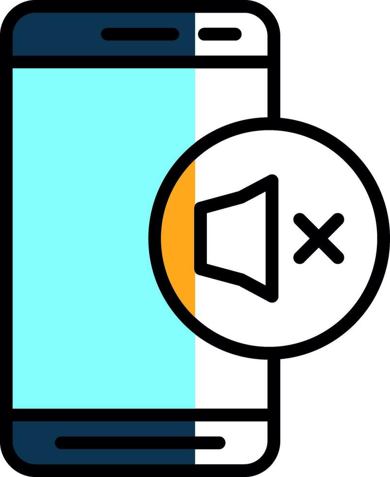 Mute  Vector Icon Design