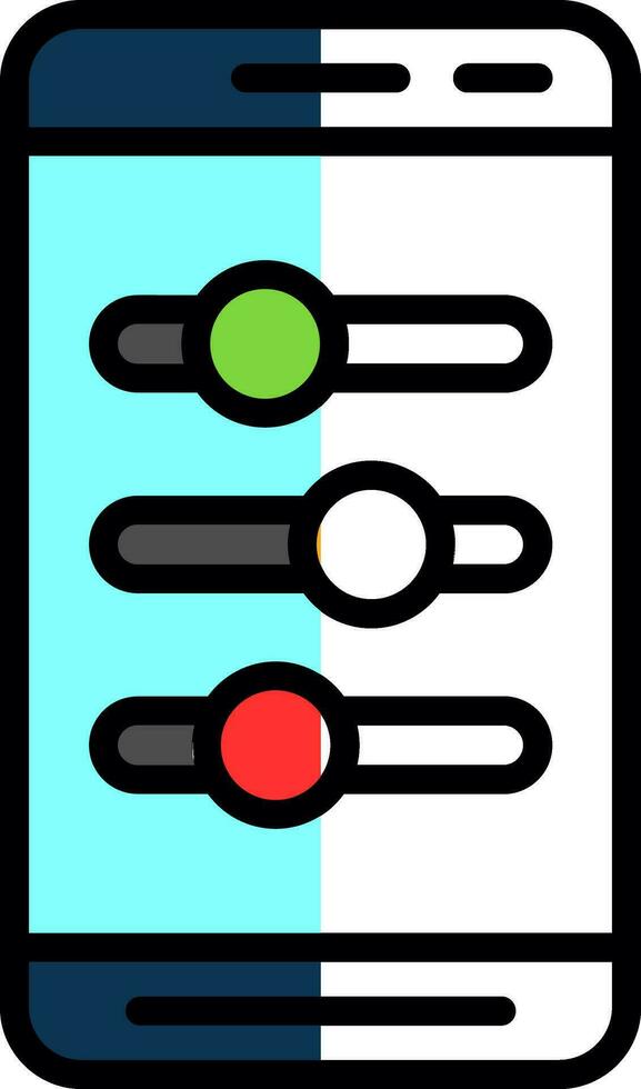 Sound Control  Vector Icon Design