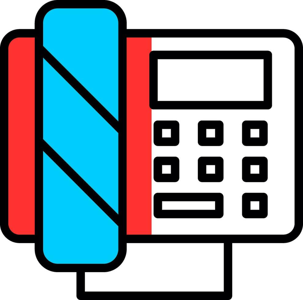 Telephone  Vector Icon Design