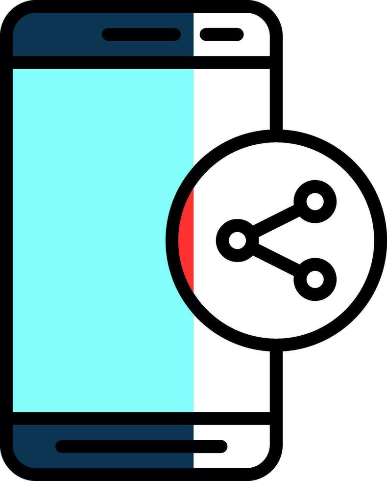 Share  Vector Icon Design