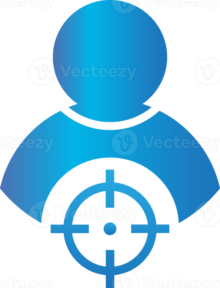 gradient style user icon png