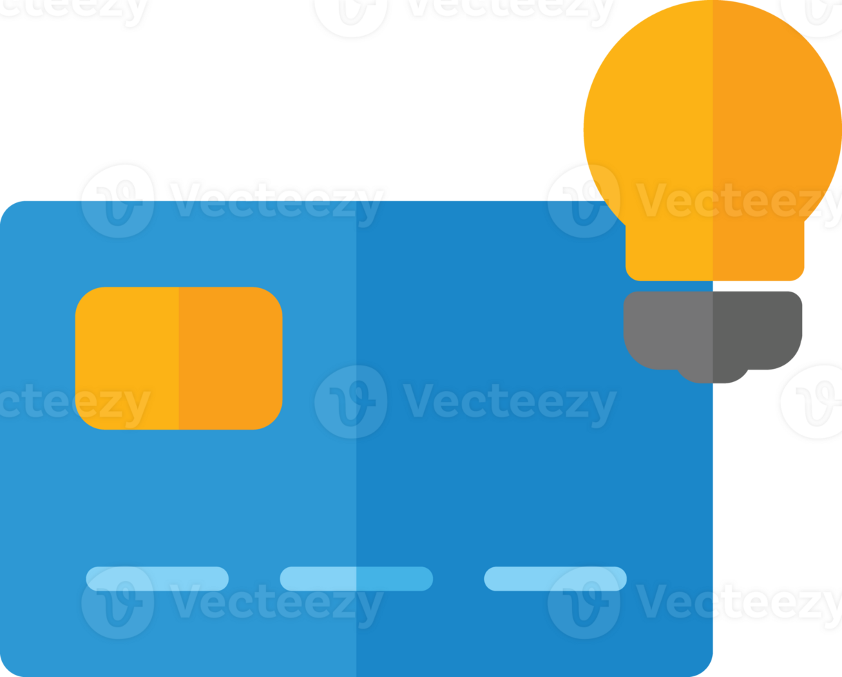 card payment icon. flat style design png